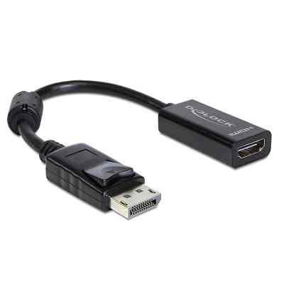 Delock Adaptador Displayport M A Hdmi H Negro